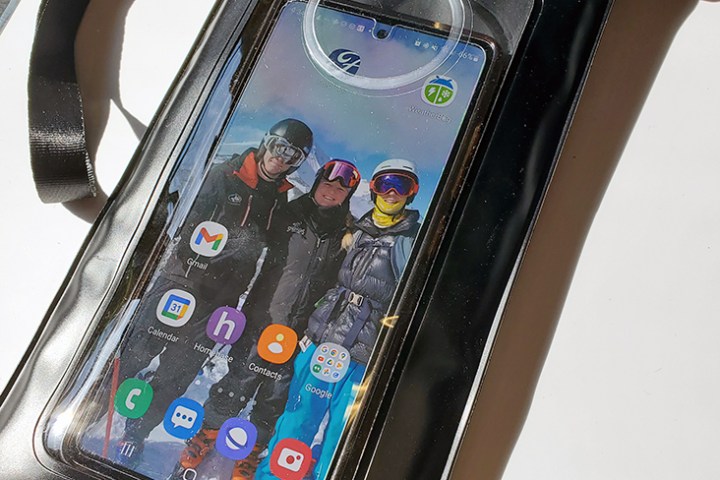 a close up of a cell phone